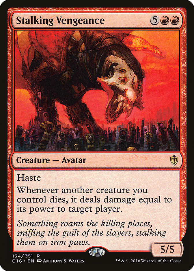 Stalking Vengeance [Commander 2016] | Game Haven TX