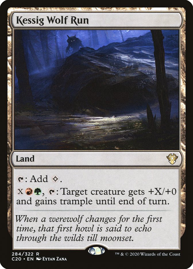 Kessig Wolf Run [Commander 2020] | Game Haven TX