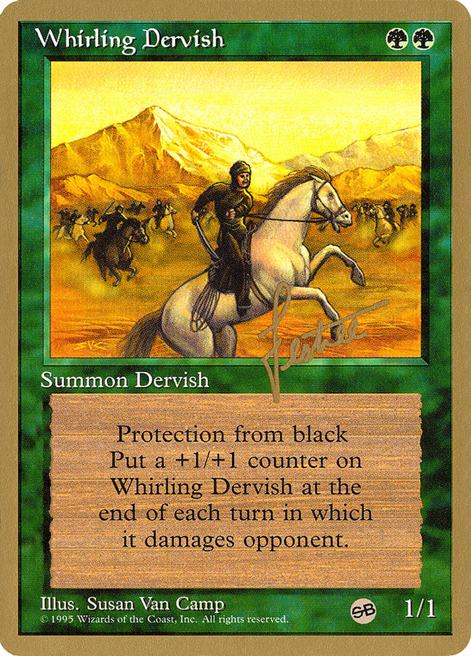 Whirling Dervish (Bertrand Lestree) (SB) [Pro Tour Collector Set] | Game Haven TX