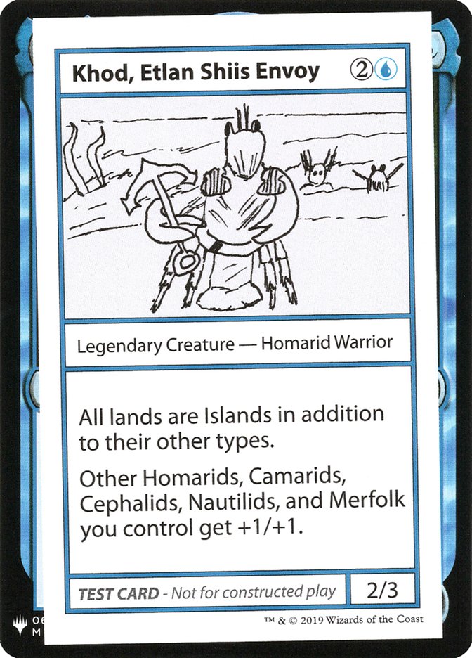 Khod, Etlan Shiis Envoy [Mystery Booster Playtest Cards] | Game Haven TX