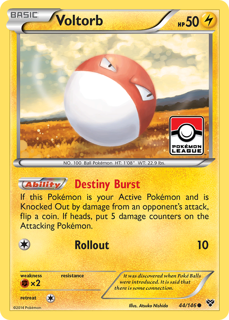 Voltorb (44/146) [XY: Base Set] | Game Haven TX