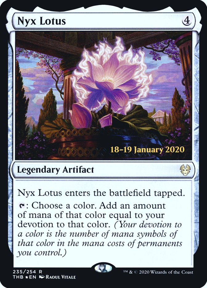 Nyx Lotus [Theros Beyond Death Promos] | Game Haven TX