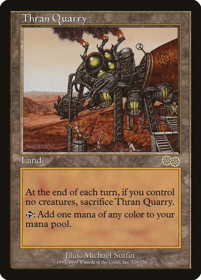 Thran Quarry [Urza's Saga] | Game Haven TX