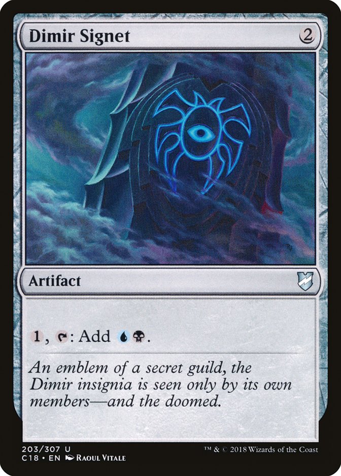 Dimir Signet [Commander 2018] | Game Haven TX