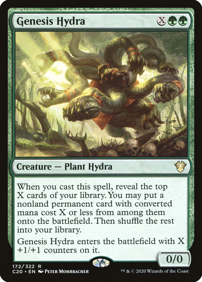Genesis Hydra [Commander 2020] | Game Haven TX