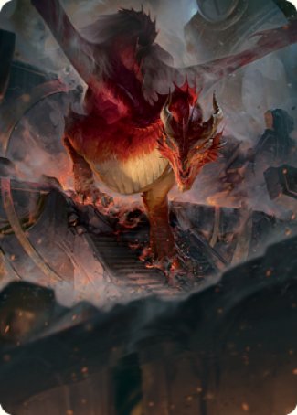 Red Dragon Art Card [Dungeons & Dragons: Adventures in the Forgotten Realms Art Series] | Game Haven TX