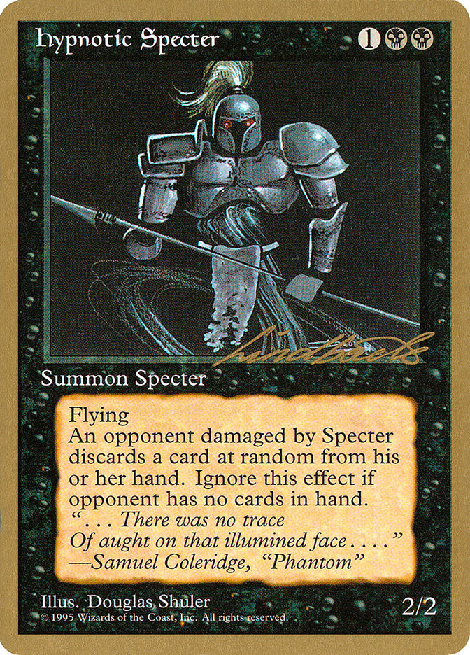Hypnotic Specter (Leon Lindback) [Pro Tour Collector Set] | Game Haven TX
