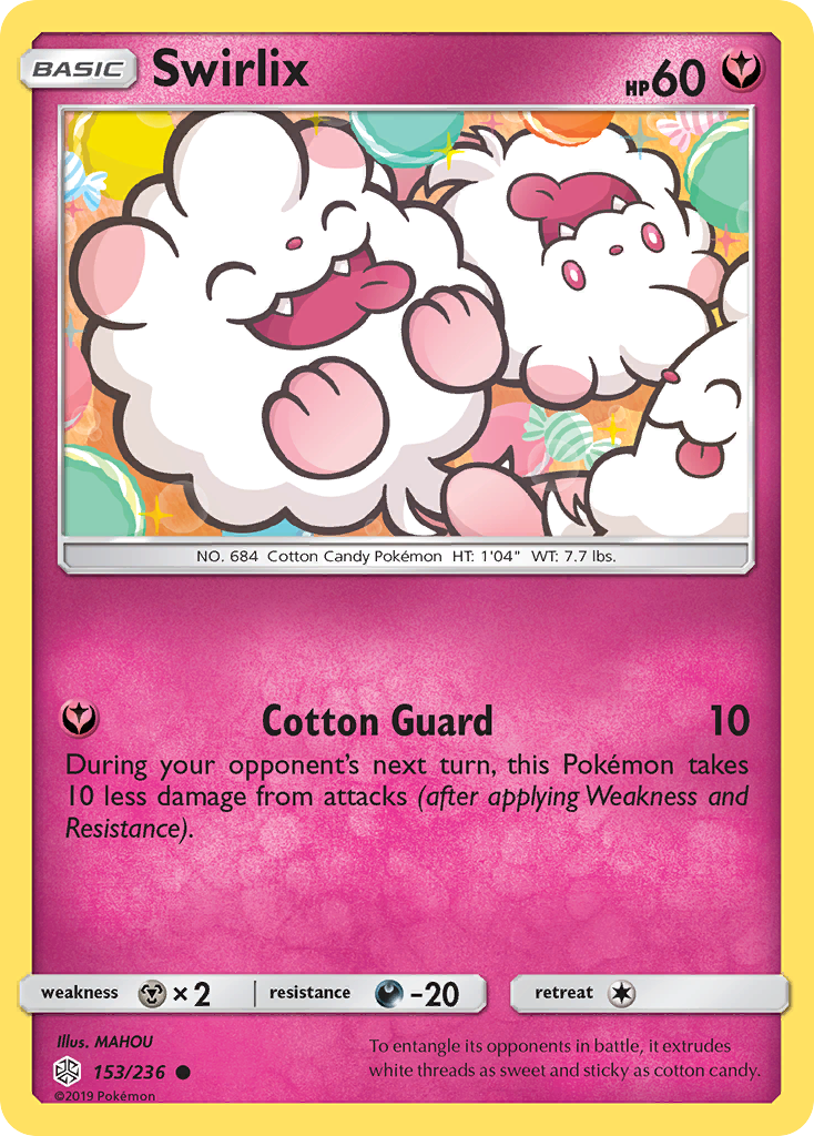 Swirlix (153/236) [Sun & Moon: Cosmic Eclipse] | Game Haven TX