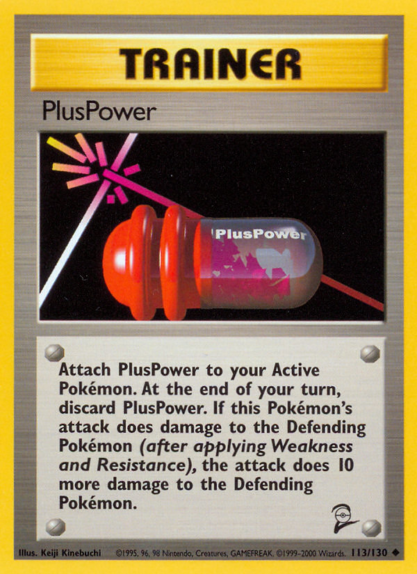 PlusPower (113/130) [Base Set 2] | Game Haven TX