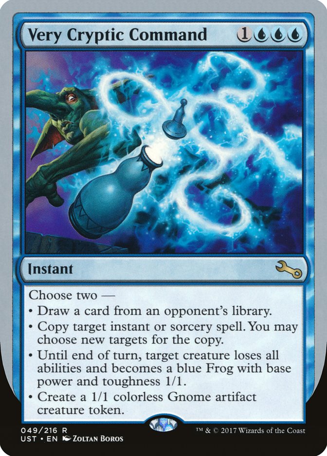 Very Cryptic Command [Unstable] | Game Haven TX
