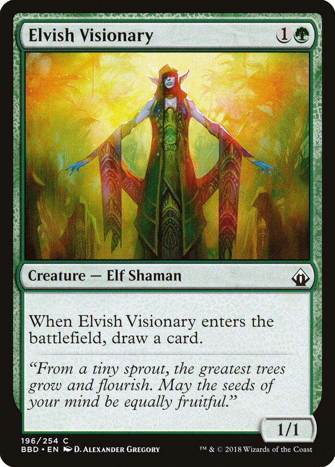 Elvish Visionary [Battlebond] | Game Haven TX