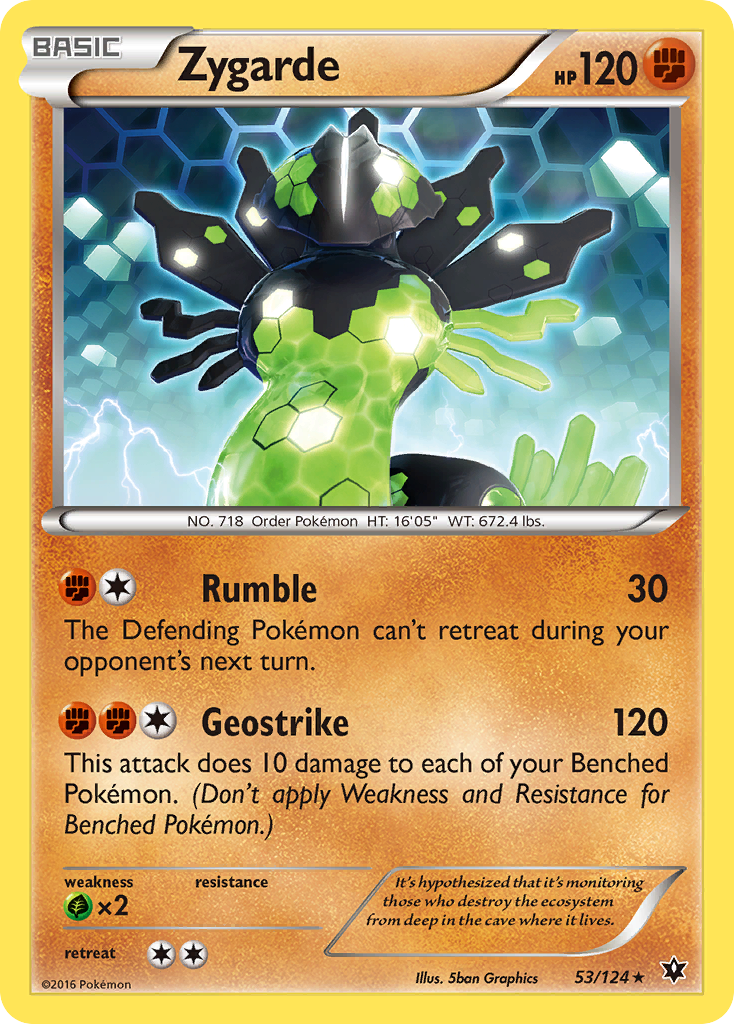 Zygarde (53/124) [XY: Fates Collide] | Game Haven TX