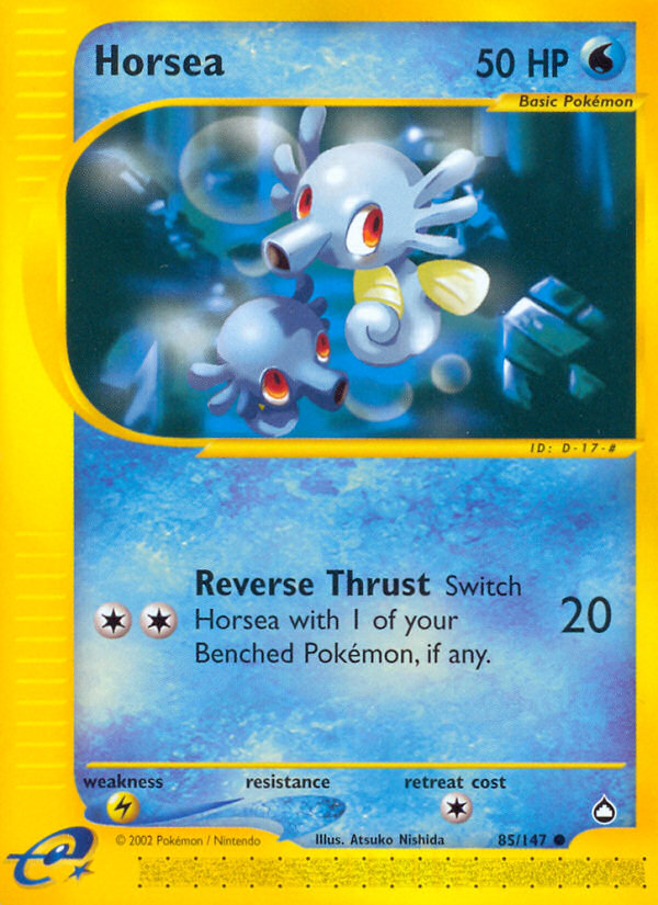 Horsea (85/147) [Aquapolis] | Game Haven TX
