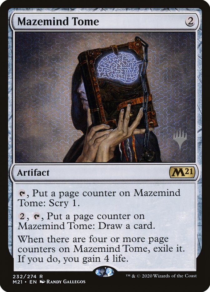 Mazemind Tome (Promo Pack) [Core Set 2021 Promos] | Game Haven TX