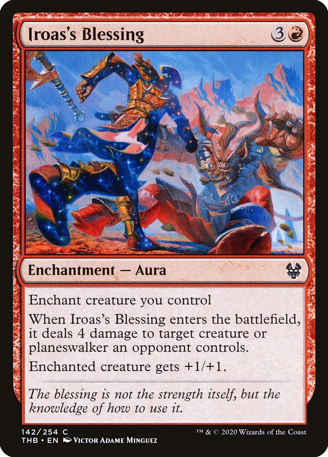 Iroas's Blessing [Theros Beyond Death] | Game Haven TX