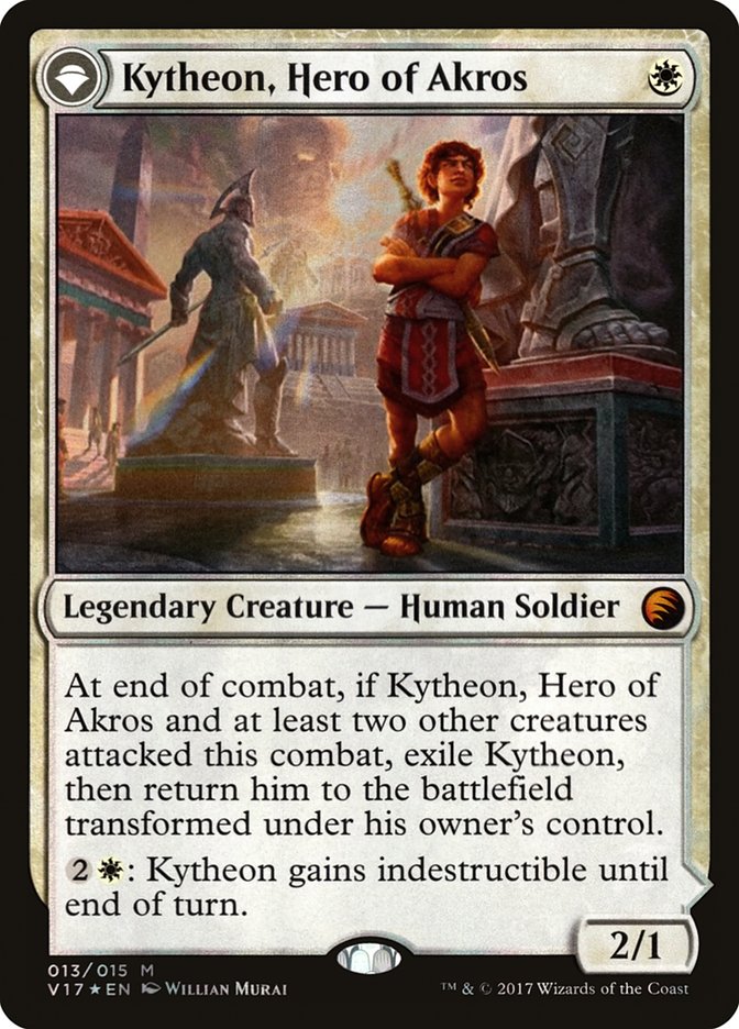 Kytheon, Hero of Akros // Gideon, Battle-Forged [From the Vault: Transform] | Game Haven TX