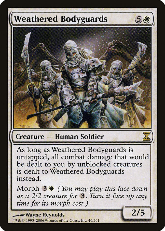 Weathered Bodyguards [Time Spiral] | Game Haven TX