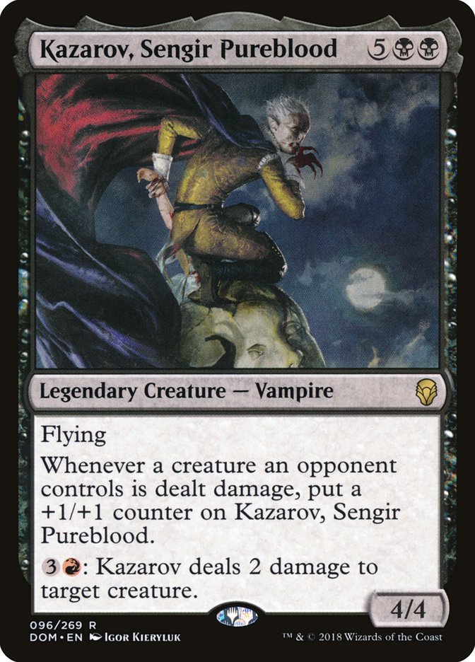 Kazarov, Sengir Pureblood [Dominaria] | Game Haven TX