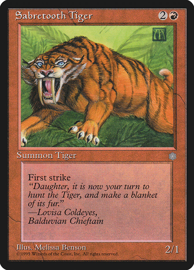 Sabretooth Tiger [Ice Age] | Game Haven TX