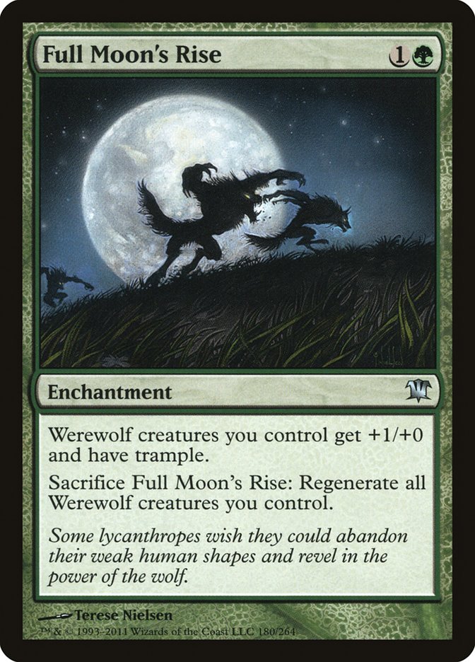 Full Moon's Rise [Innistrad] | Game Haven TX