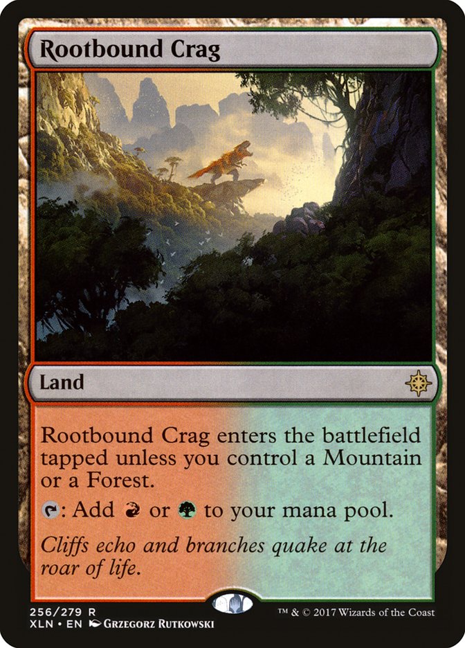 Rootbound Crag [Ixalan] | Game Haven TX