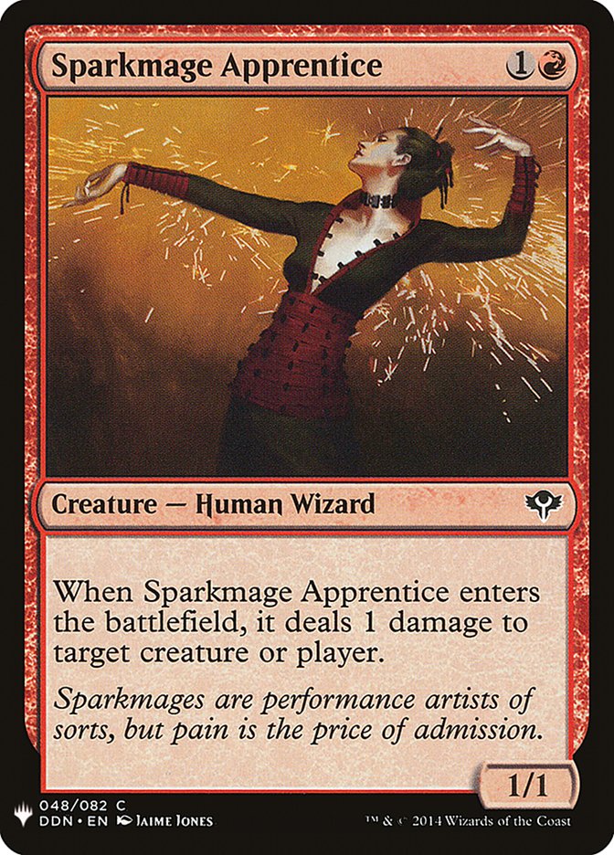 Sparkmage Apprentice [Mystery Booster] | Game Haven TX