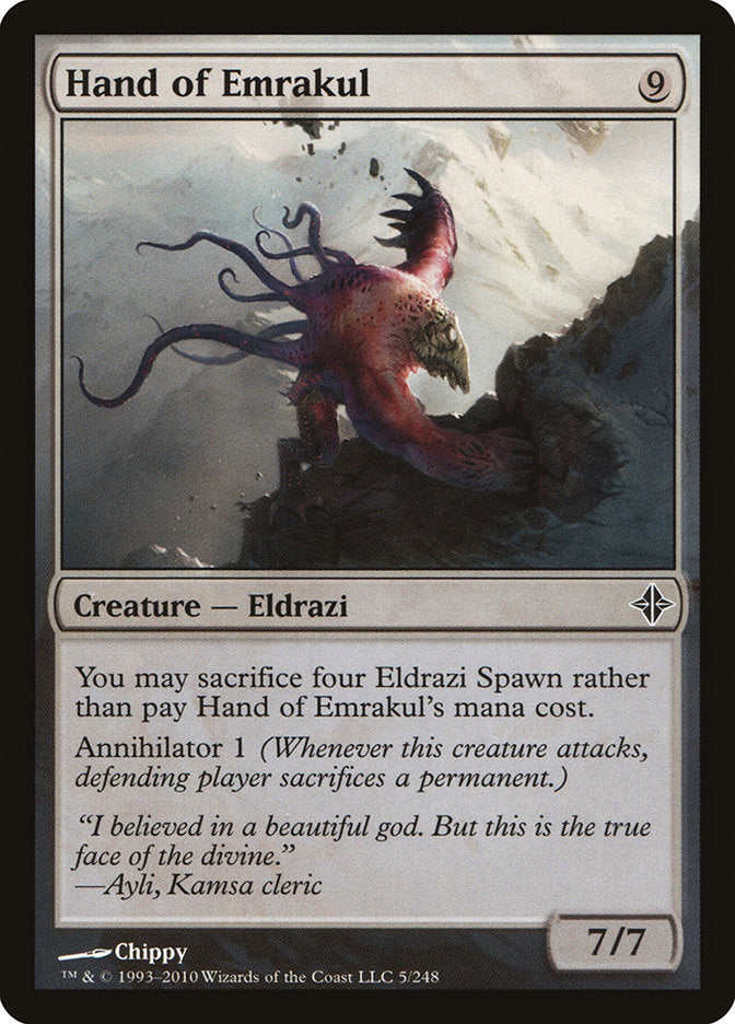 Hand of Emrakul [Rise of the Eldrazi] | Game Haven TX