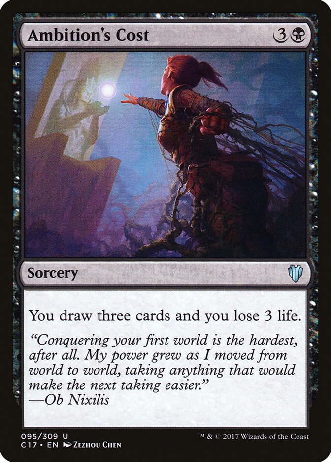 Ambition's Cost [Commander 2017] | Game Haven TX