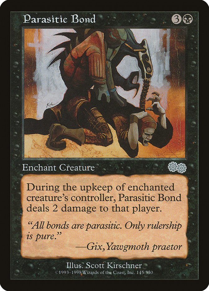 Parasitic Bond [Urza's Saga] | Game Haven TX