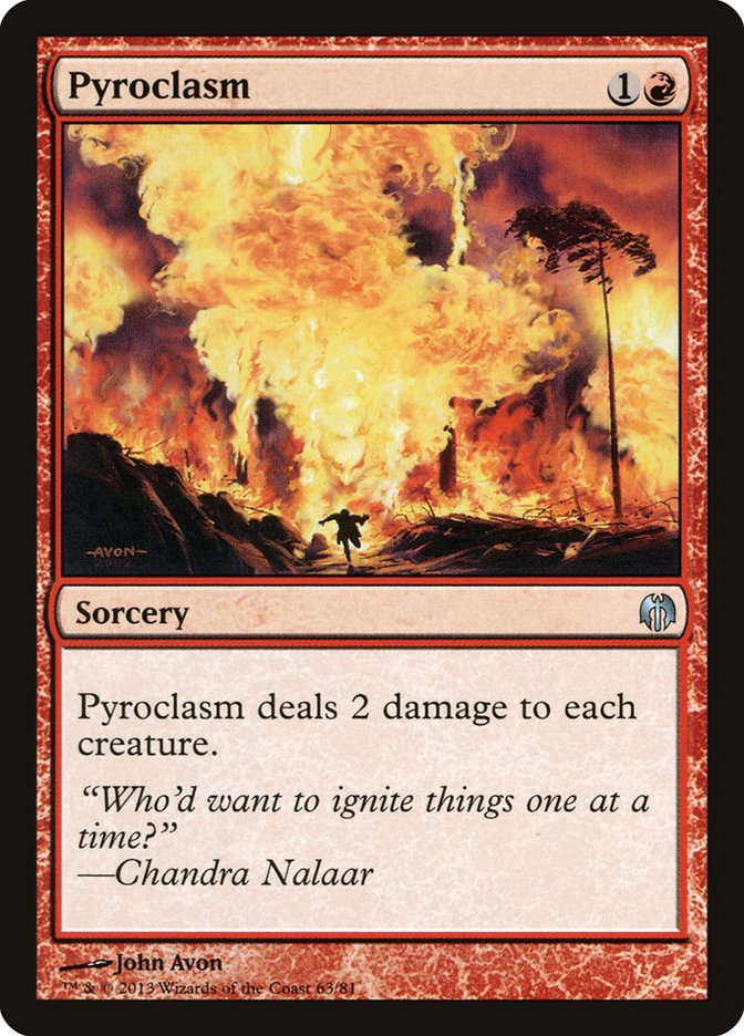 Pyroclasm [Duel Decks: Heroes vs. Monsters] | Game Haven TX