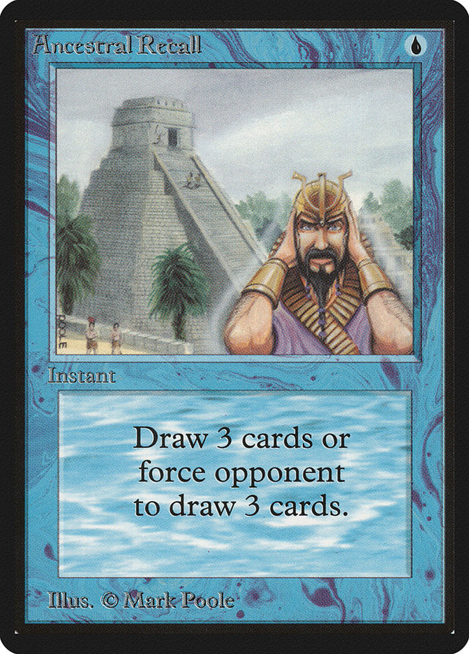 Ancestral Recall [Limited Edition Beta] | Game Haven TX