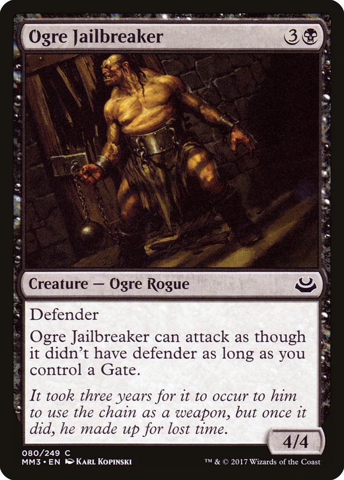Ogre Jailbreaker [Modern Masters 2017] | Game Haven TX