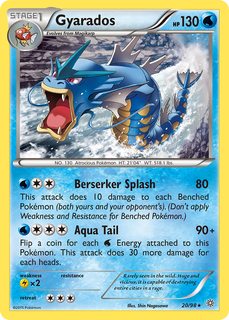 Gyarados (20/98) [XY: Ancient Origins] | Game Haven TX