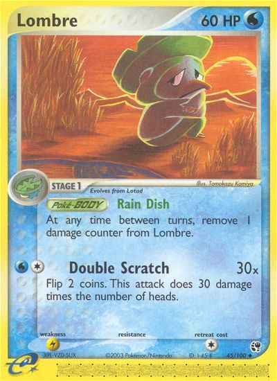 Lombre (45/100) [EX: Sandstorm] | Game Haven TX