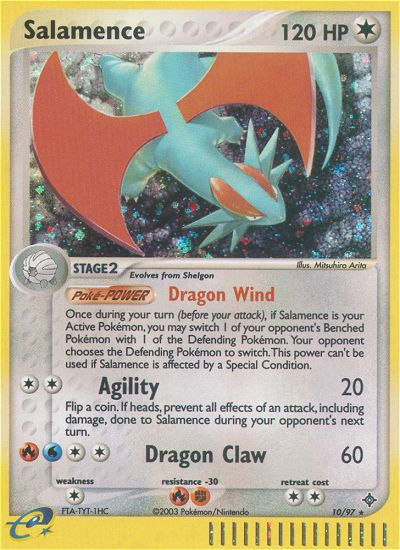 Salamence (10/97) [EX: Dragon] | Game Haven TX