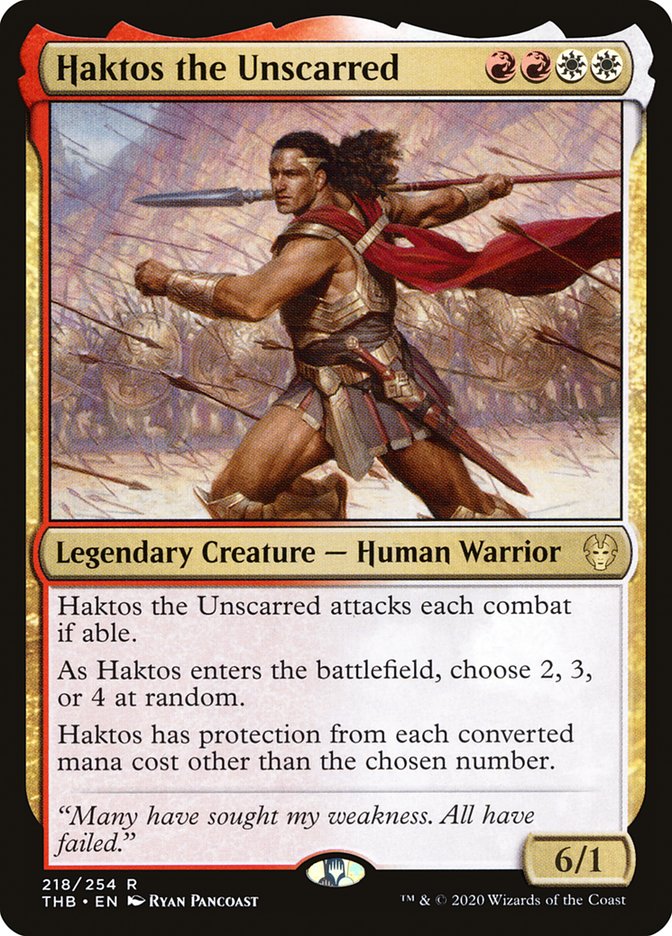 Haktos the Unscarred [Theros Beyond Death] | Game Haven TX
