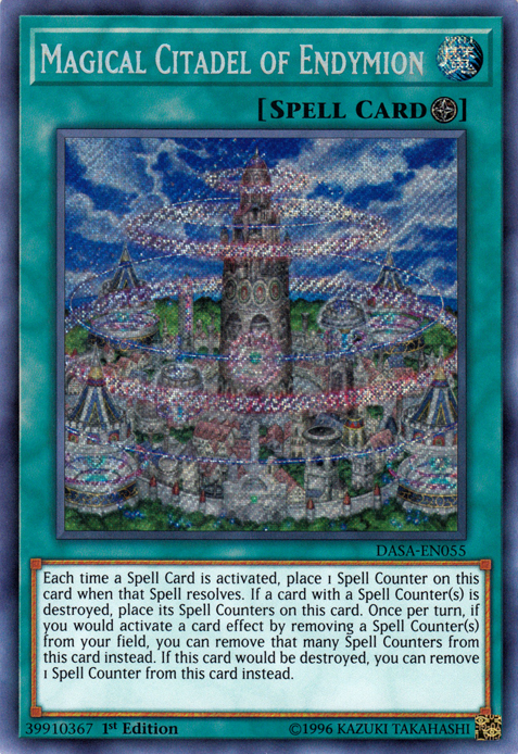 Magical Citadel of Endymion [DASA-EN055] Secret Rare | Game Haven TX