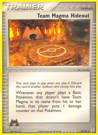 Team Magma Hideout (83/95) [EX: Team Magma vs Team Aqua] | Game Haven TX