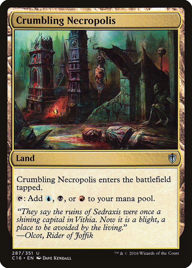 Crumbling Necropolis [Commander 2016] | Game Haven TX