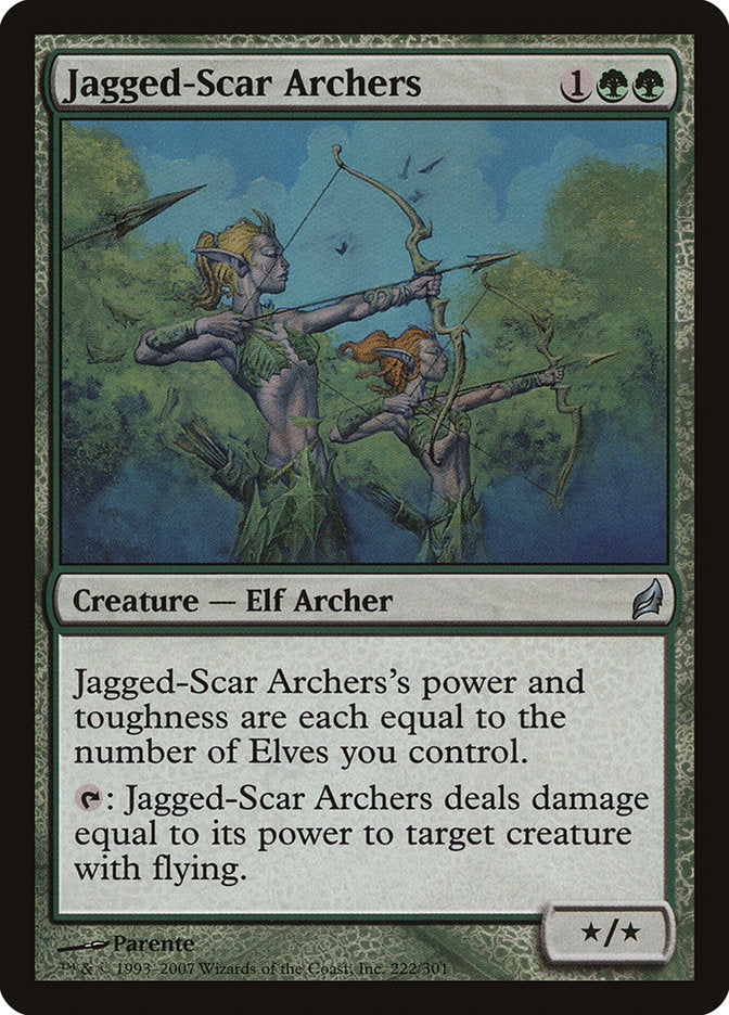 Jagged-Scar Archers [Lorwyn] | Game Haven TX