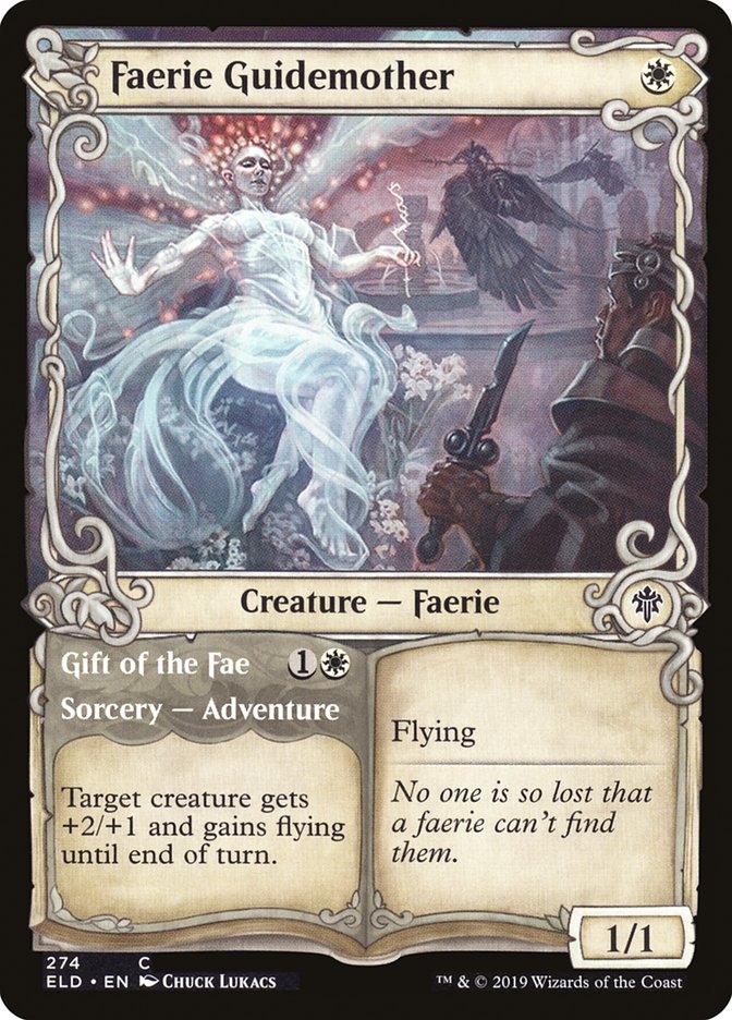 Faerie Guidemother // Gift of the Fae (Showcase) [Throne of Eldraine] | Game Haven TX