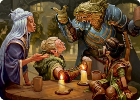 You Meet in a Tavern Art Card [Dungeons & Dragons: Adventures in the Forgotten Realms Art Series] | Game Haven TX