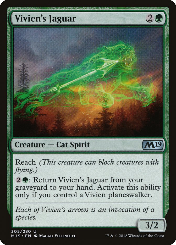 Vivien's Jaguar [Core Set 2019] | Game Haven TX