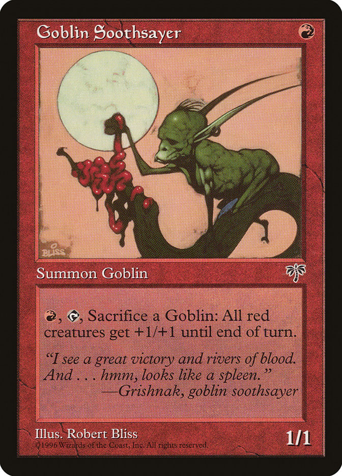 Goblin Soothsayer [Mirage] | Game Haven TX