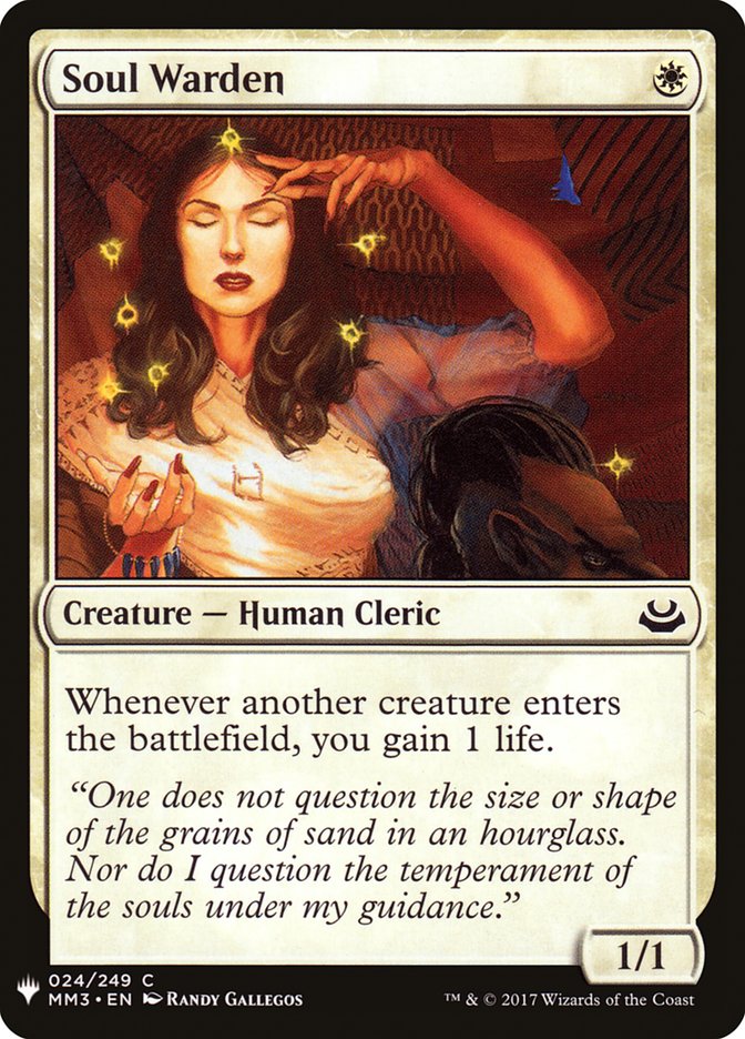 Soul Warden [Mystery Booster] | Game Haven TX