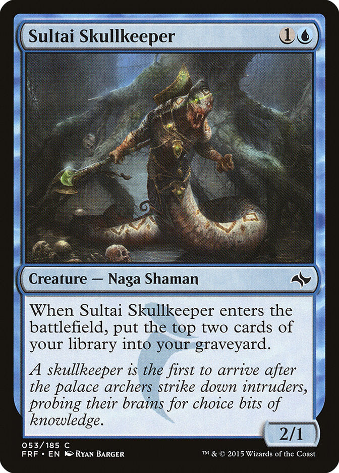 Sultai Skullkeeper [Fate Reforged] | Game Haven TX