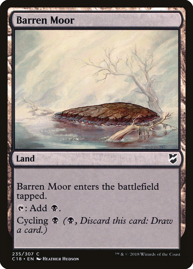 Barren Moor [Commander 2018] | Game Haven TX
