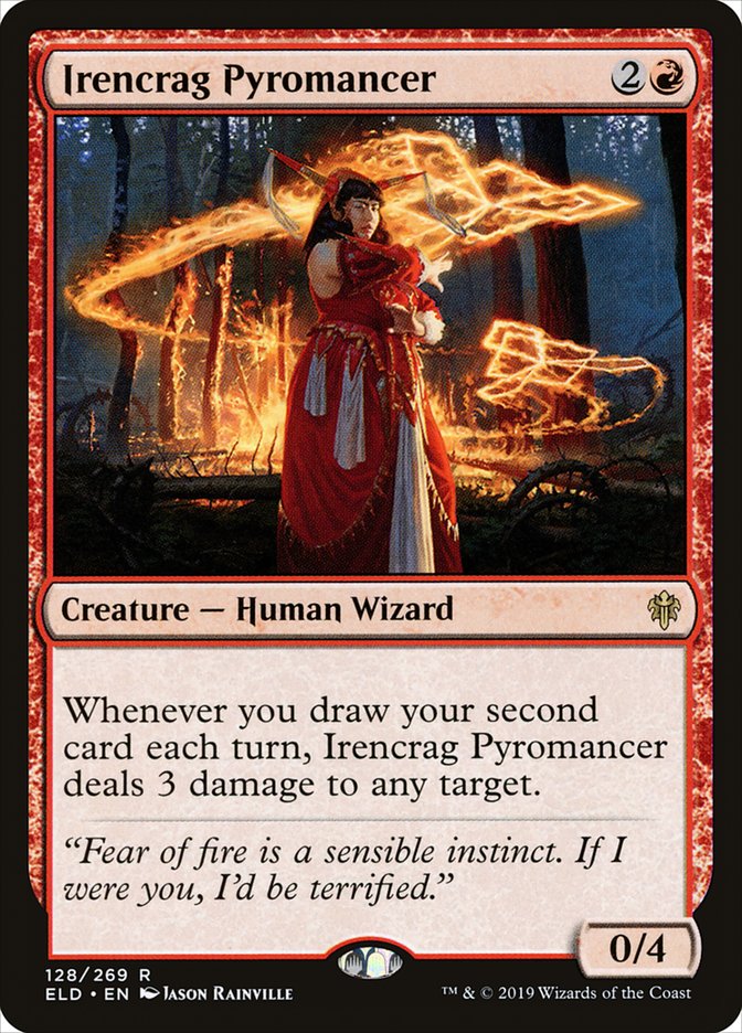 Irencrag Pyromancer [Throne of Eldraine] | Game Haven TX