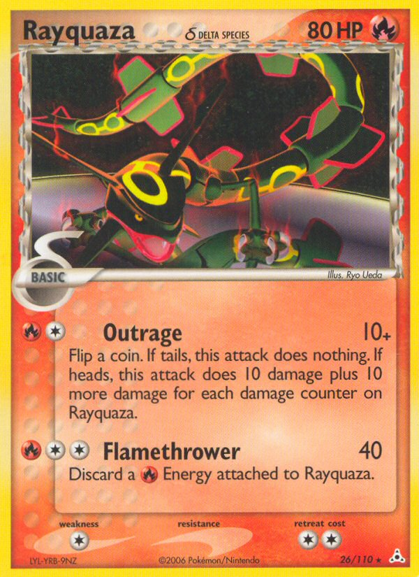 Rayquaza (26/110) (Delta Species) [EX: Holon Phantoms] | Game Haven TX