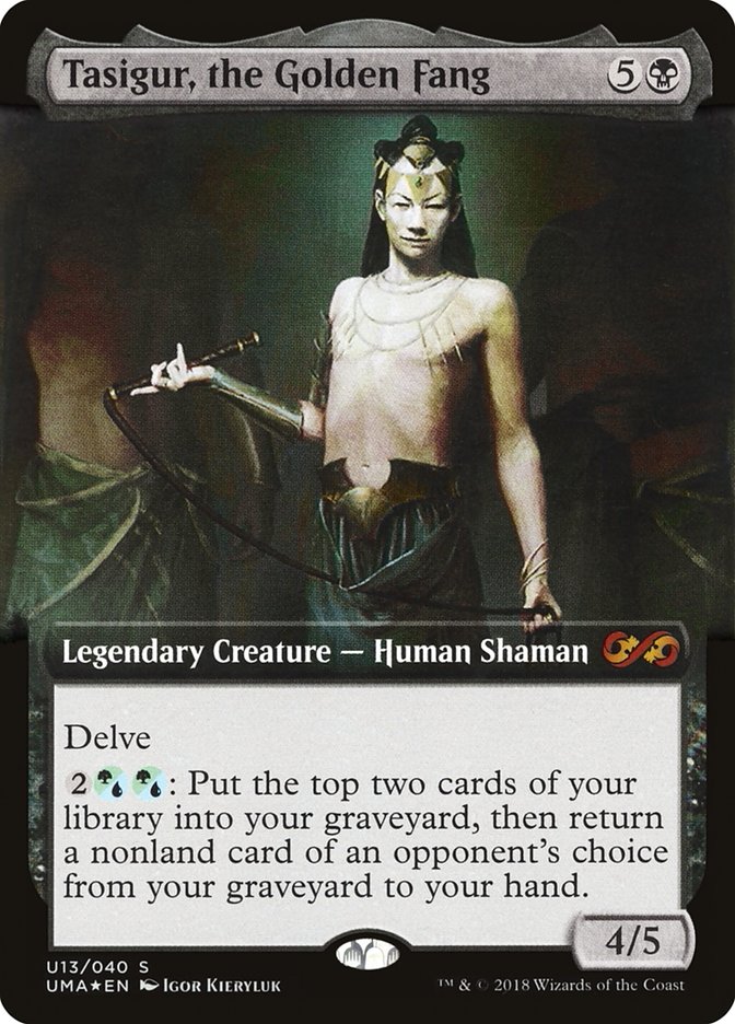 Tasigur, the Golden Fang [Ultimate Box Topper] | Game Haven TX
